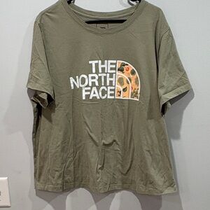 The North Face Olive Green Short Sleeve Tee